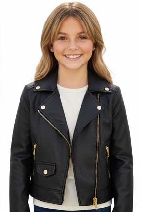 Kids leather Jacket
